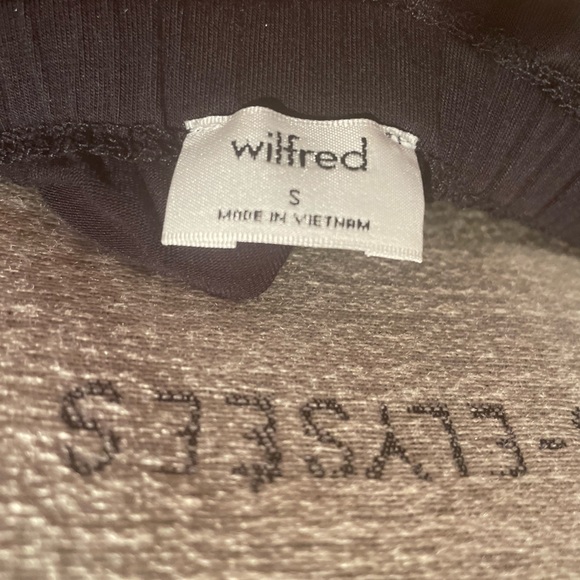 Wilfred Sartre Off the Shoulder T-Shirt, Black, Size Small - Picture 7 of 7